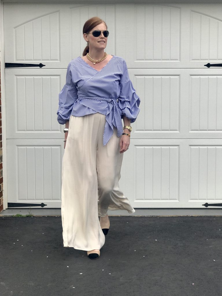 3 Ways to Style Palazzo Pants the French Chic Way