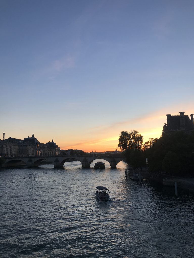 A Summer Evening Stroll in Paris