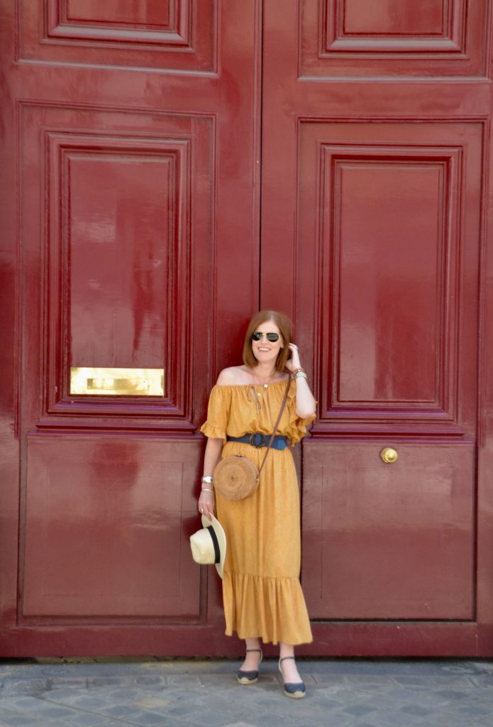 Parisian Chic Summer Dress Look